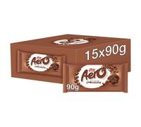 Aero Milk Chocolate Sharing Bar 90g Bulk Buy (Pack of 15) Creamy Treat Bar