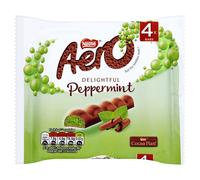 Aero Mint Chocolate Bar, 4 x 27g