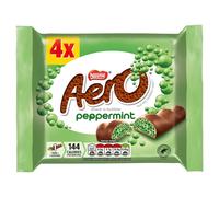 Aero Bubbly Peppermint Bar, 1 Pack of 4