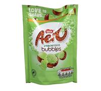 AERO Peppermint Chocolate Bubbles 8 x 80 g Pouch Bags - Minty Aerated Milk Chocolate with Crisp Bubbly Texture