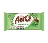Aero Peppermint Mint Chocolate Sharing Bar, 90 g, Black