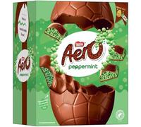 Aero Peppermint Milk Chocolate Easter Egg With Bar 186G - For Easter Best gift for Friends & Family