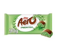 Aero Peppermint Mint Chocolate Sharing Bar 90 g Black