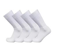AERO PRO Cycling Socks White (4 Pairs)
