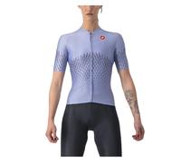Castelli Aero Pro Rosso Corsa Short Sleeve Jersey Violet Blue Women - M
