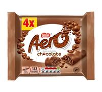 Aero Bubbly Milk Bars, 4x27g