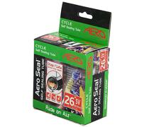 Aero Sport Self Sealing Butyl Rubber 26" x 1.75 - 2.125 Inner Tubes Schrader Valve