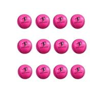 AERO-SWING - Aero Balls - Baseball & Softball Lightweight Training Balls - Durable Foam Balls to Use Indoor/Outodoor Batting Practice - Intended for Use with The Aero Bat (Pack of 12) (Pink)