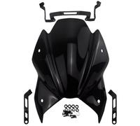 Aero WindShield Compatible With Suzuki For GSX-S950 For GSX-S1000 2021 2022 2023 2024 Motorcycle Visor Windshield Windscreen Motorbike Accessories(Black)