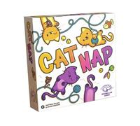 Aerobellum Games Cat Nap Super Deluxe Tile-Laying Board Game | 1-2 players, 30 min, ages 8+; tile-laying on a cloth play surface with 8 mini-expansions included.