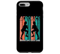 Aerobics Makes Life Suck Less Fitness Aerobics Instructor Case for iPhone 7 Plus/8 Plus