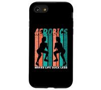 Aerobics Makes Life Suck Less Fitness Aerobics Instructor Case for iPhone SE (2020) / 7/8
