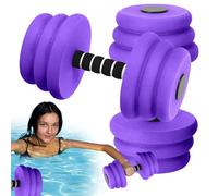 Aerobics Weights, Aquatic Dumbbell Set, 10.83 x 5.91 Inch Foam Swim Trainer, Lightweight Resistance Design for Adults and Kids, Pool Workouts and Recovery Exercises