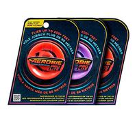 Aerobie Pro Lite 3-Pack Miniature Throwing Discs, Perfect for Kids, Backyard Games & Disc Golf, Outdoor Games for Adults and Family Ages 5 & Up