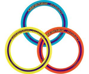 Aerobie Sprint Ring Outdoor Flying Disc - 10 Inches - Magenta