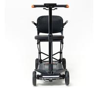 AeroCarbon Ultra-Lightweight Folding e-Mobility Device - Compact Carbon Fibre Travel Vehicle with LCD Display, Rear Suspension & Keyless NFC Start - Airline Safe - 13kg