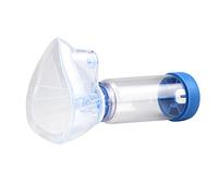 AeroChamber Plus Flow-Vu Anti-Static for Adult with Large mask (Blue)