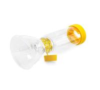 AeroChamber Plus Flow-Vu Anti-Static for Adult with Large mask (Yellow)