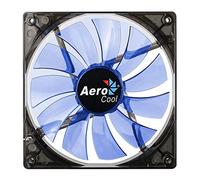 Aerocool 14cm Lightning Series Transparent LED Fan - Blue
