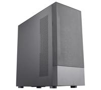 Aerocool CIPHERBKV1 ATX PC Case, Vertical GPU Mount, Front Mesh + Side Grill, Black