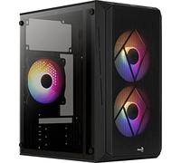 Aerocool CS-107 v2 FRGB Mini Tower Case - Black