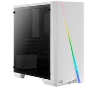 Aerocool Cylon Mini Micro ATX White PC Box RGB 13 Window Fan 8cm