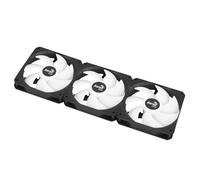 Aerocool Link 3-Pack Easy Connect ARGB Black Fan - 120mm