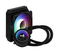 Aerocool MIRAGEL120, CPU Liquid Cooling, ARGB Fan 12cm, TDP 200W, Black