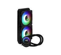 Aerocool MIRAGEL240, CPU Liquid Cooling, 2 ARGB Fans 12cm, TDP 400W, Black