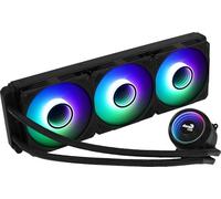 Aerocool MIRAGEL360, CPU Liquid Cooling, 3 ARGB 12cm Fans, TDP 550W, Black