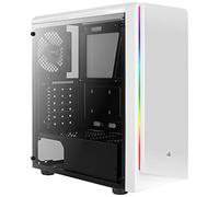 Aerocool Rift PC ATX White Box, RGB 13 Modes, Side Panel, 12 cm Fan, White