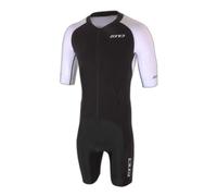Aerodynamic short-sleeved long-distance full-zip jumpsuit Zone3 Lava Noir M