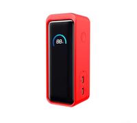 Aerodynamic Style Protective Shell Crafted From Silicon For Your Portable Charger(9600mAH 65W) (Red)
