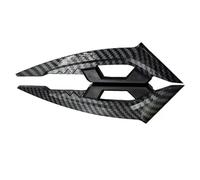 Aerodynamic Wing 1 Pair Universal Motorcycle Winglet Aerodynamic Spoiler Dynamic Wing Sticker For Motorcycles E-bikes Scooters Etc Side Spoiler