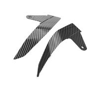Aerodynamic Wing Deflector For MT-09 For FZ-09 2017 2018 2019 2020 Motorcycle Headlight Cover Protective Shell Instrument Frame Upper Fairing Spoilers Fairing Winglets(E(Carbon Fiber Look))