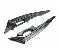 Aerodynamic Winglets 2Pcs Motorcycle Universal Aerodynamic Winglets Front Side Spoiler Fixed Wind For Wing Side Air Deflectors Decorative Motorbike Modified Accessories