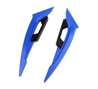 Aerodynamic Winglets 2pcs Universal Motorcycle Side Spoilers Dynamic For Wing Front Fairing Winglets Aerodynamic Scooters Winglet Side Air Deflectors Decorative