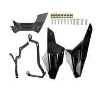 Aerodynamic Winglets For BMW F900R F900XR 2020-2024 Belly Pan Protector Lower Engine Chassis Guard Skid Plate Spoiler Cover(Carbon Fiber Look)