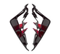 Aerodynamic Winglets For MT-09 For MT09 SP 2021-2023 2022 For MT 09 Motorcycle Sport Downforce Naked Side Spoilers Aerodynamic Wing Deflectors Motorcycle Winglet(Matt Black-Red)
