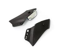 Aerodynamic Winglets For YZF R6 ZF R1 2000-2020 Universal Motorcycle Side Wing Fairing Spoiler Adjustable Flank Spoiler Fairing With Mirrors Motorcycle Winglet(Carbon Fiber Look)