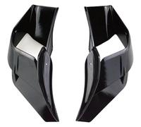 Aerodynamic Winglets For YZF-R7 2021-2024 Deflector Motorcycle Front Side Spoiler Winglet Aerodynamic Wing ABS Black Spoilers Kit(Bright black)