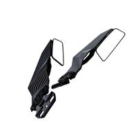 Aerodynamic Winglets Motorcycle Compatible With Cbr250 For Cbr300 For Cbr400 Motorcycle Rotating Rearview Side For Wing Spoiler Fairing Mirror Adjustable Parts