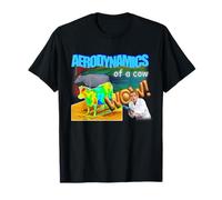 Aerodynamics Of A Cow Physics Meme T-Shirt