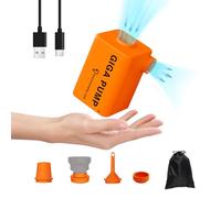 Aerogogo GIGA Portable Air Pump for Inflatables, Mini 3600mAh Rechargeable Pump with Camping Lantern for Sleeping Pads, Pool Floats, Swimming Rings, Storage Bags