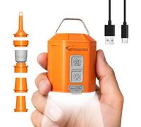 Aerogogo GIGA Pump 4 Mini Air Pump 4.2 KPa with Camping Lantern, Portable Air Pump, Rechargeable Air Pump Can Deflate, Travel Air Pump for Air Mattress, Float