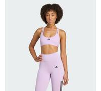 Adidas Aeroimpact Luxe Training Low Impact Sports Bra Purple M / AB Women