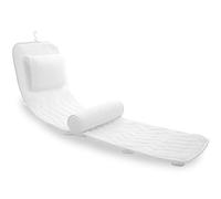 AEROiVi Bath Pillow Full Body, Adjustable Stick Pillow for Waist Support, Head Neck Shoulder Back Rest 11 Suction Cups 3D Mesh Washable
