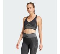 adidas Women AEROKNIT Training Light Support Bra Red