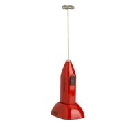 Aerolatte 045RD Milk Frother with Stand, Stainless Steel, Red