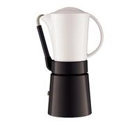 Aerolatte Caffè Porcellana Stove Top Espresso Coffee Maker - Moka Pot - Black